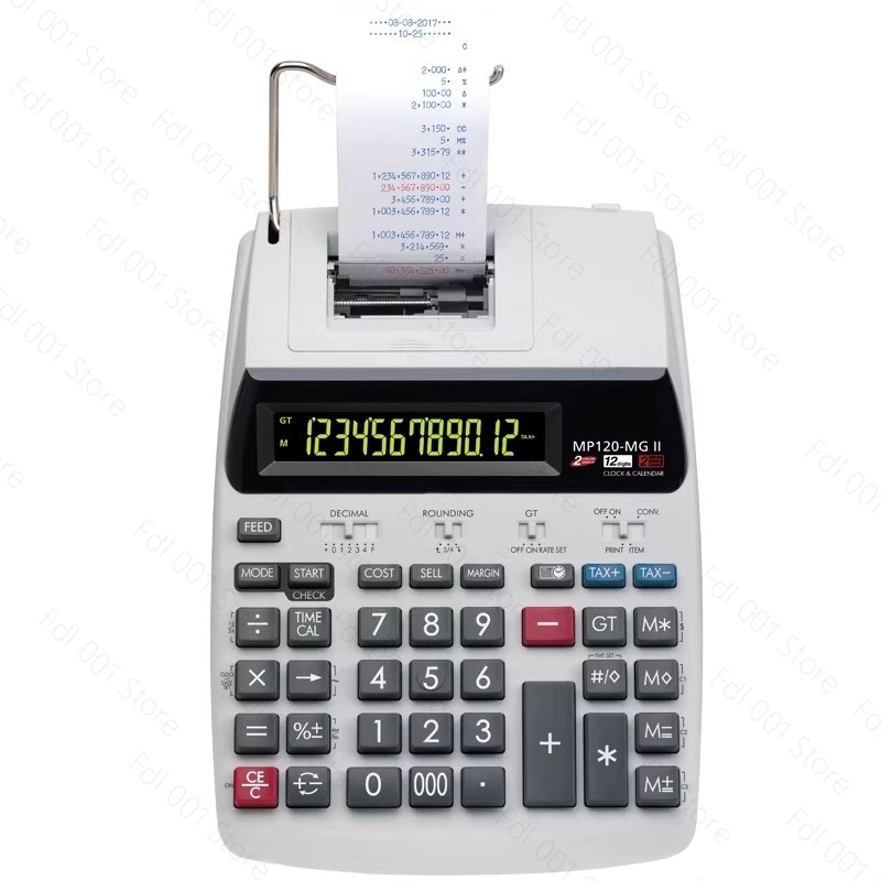 Commercial Printing Calculator - MP120-MG Printing Calculator Hotel Finance Commercial