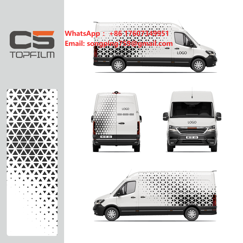 Commercial Printing Usa - Custom Printed Vehicle Wrap Vinyl Black