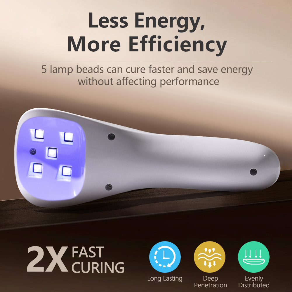 Handheld UV LED Lamp for Nails - Uv Led Lamp Printer 评论和价格