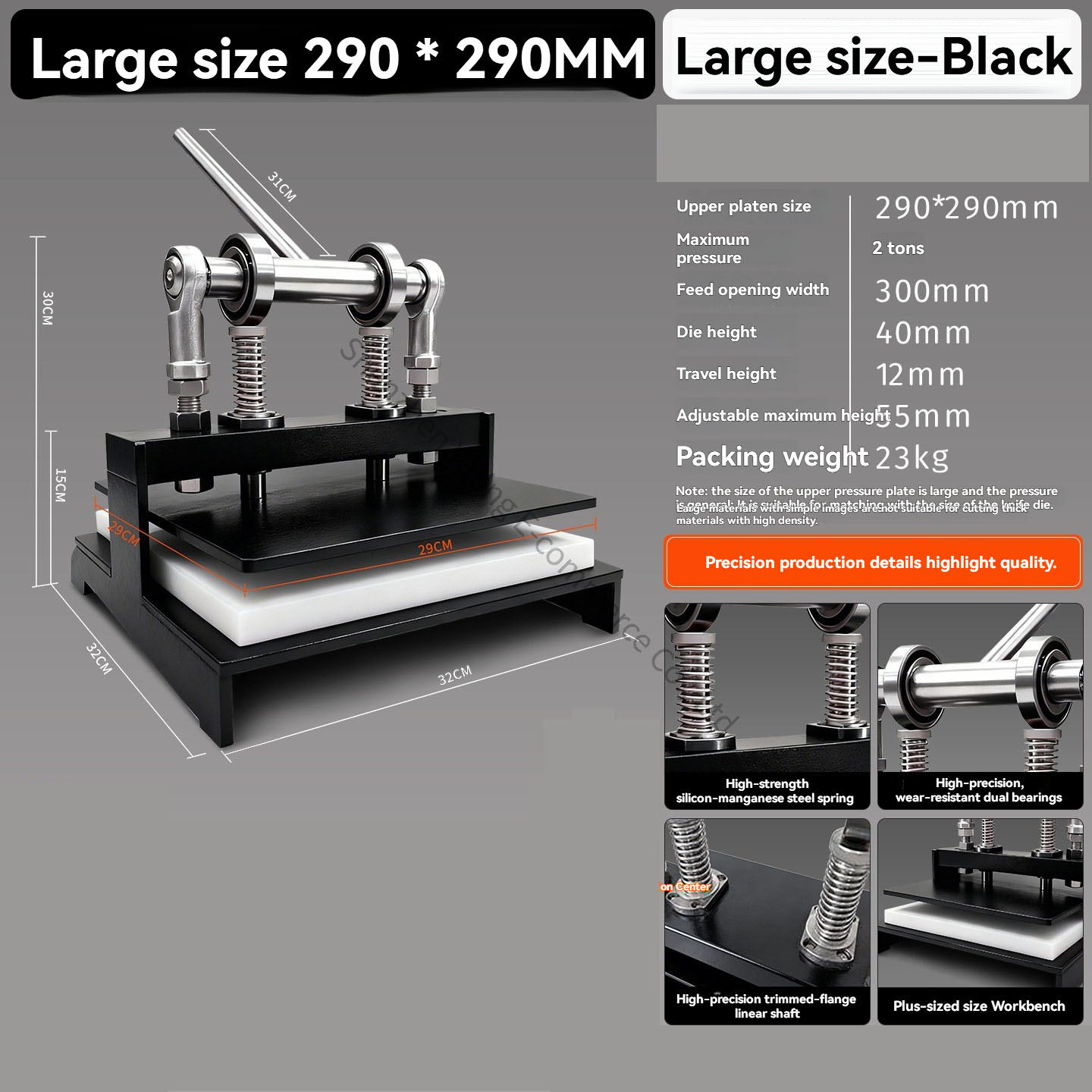 290X290 Cutting Machine Handma - Die Cutting Machine 评论和价格