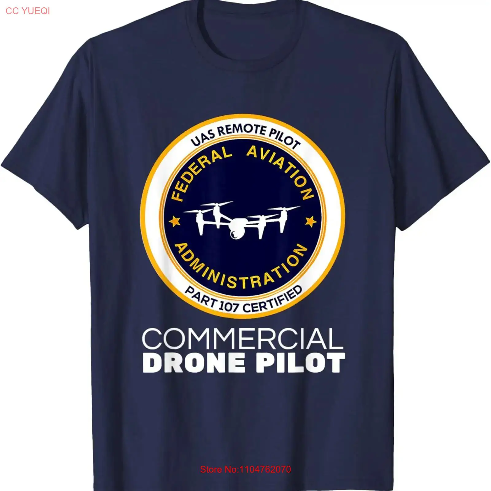 FAA Commercial Drone Pilot T S - Commercial Printing Usa 评论和价格