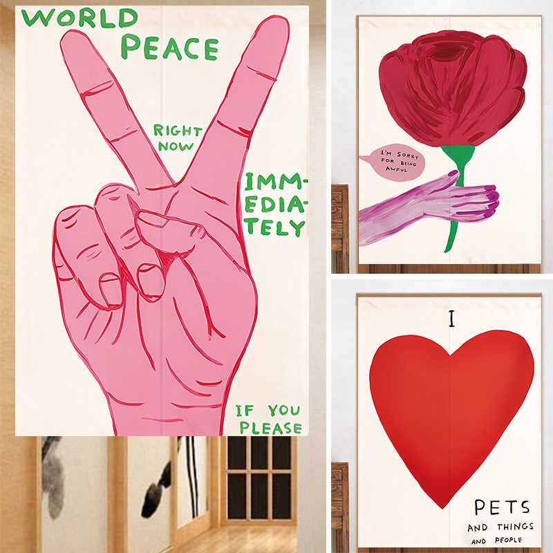 VIKAMA Hand Drawn Heart Noren  - Commercial Printing Rates 评论和价格