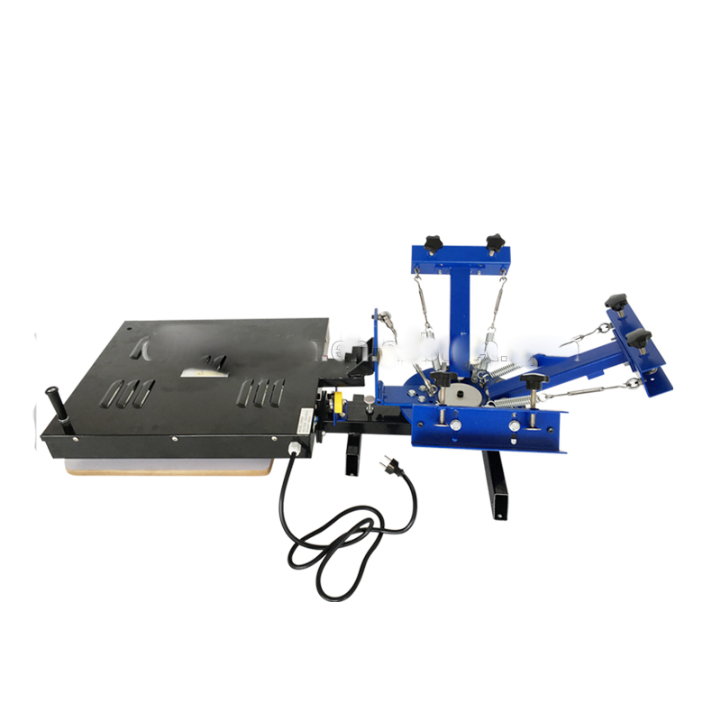 Rotary Mini 3 Color 1 Station  - Flash Dryer Screen Print 评论和价格
