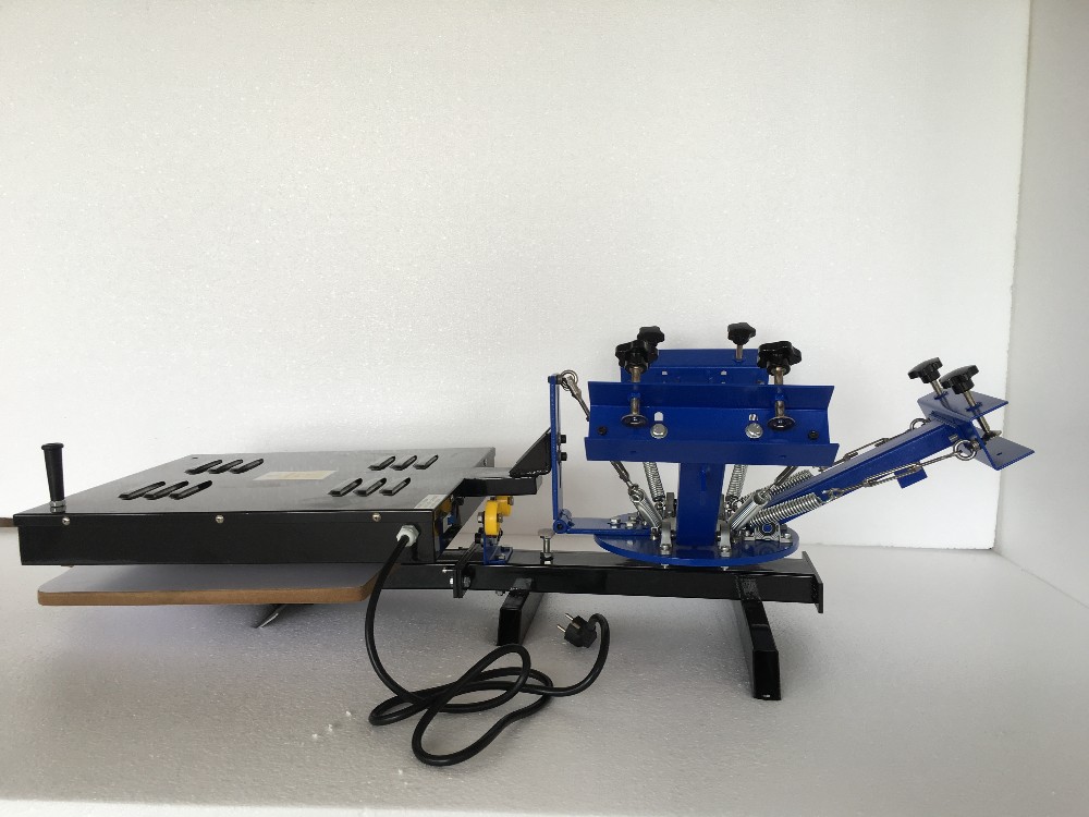 Rotary Mini 3 Color 1 Station  - Flash Dryer Screen Print 评论和价格