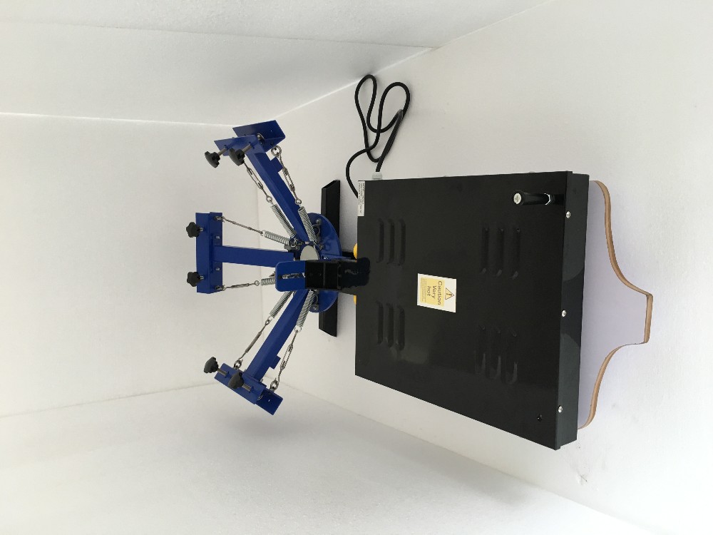 Rotary Mini 3 Color 1 Station  - Flash Dryer Screen Print 评论和价格