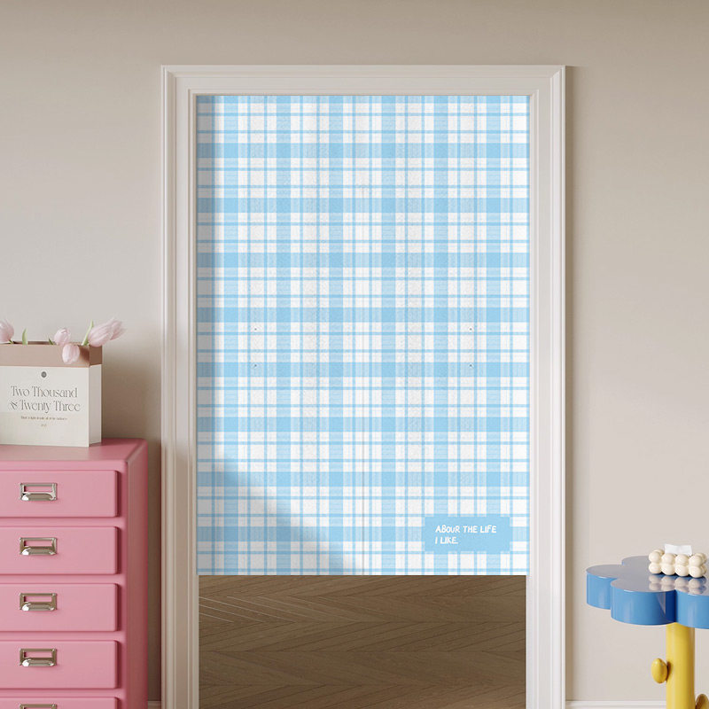 VIKAMA Light Blue Gingham Nore - Commercial Printing Rates 评论和价格