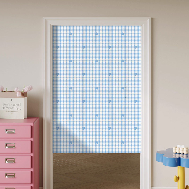 VIKAMA Light Blue Gingham Nore - Commercial Printing Rates 评论和价格