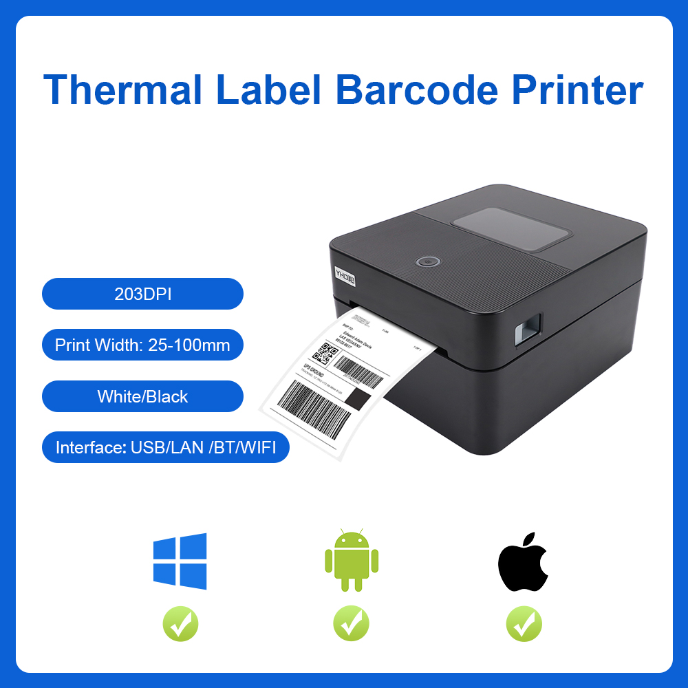 YHDAA 4 Inch Thermal Shipping  - Commercial Printing Options 评论和价格