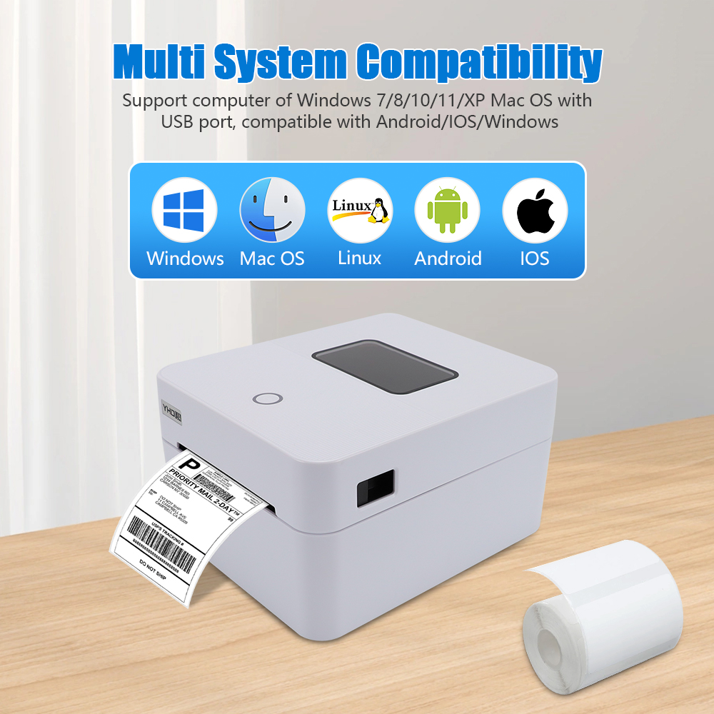 YHDAA 4 Inch Thermal Shipping  - Commercial Printing Options 评论和价格