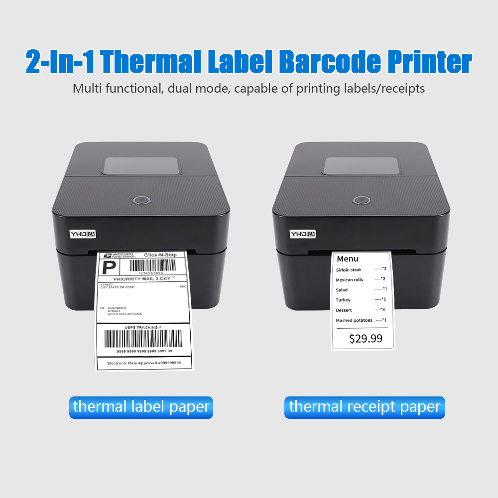 YHDAA 4 Inch Thermal Shipping  - Commercial Printing Options 评论和价格