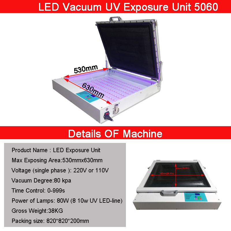 50×60cm Vacuum UV LED Screen P - Commercial Uv Printing Machine 评论和价格