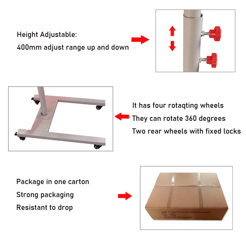 3000w 360-degree Rotating Shir - Flash Dryer Screen Print 评论和价格